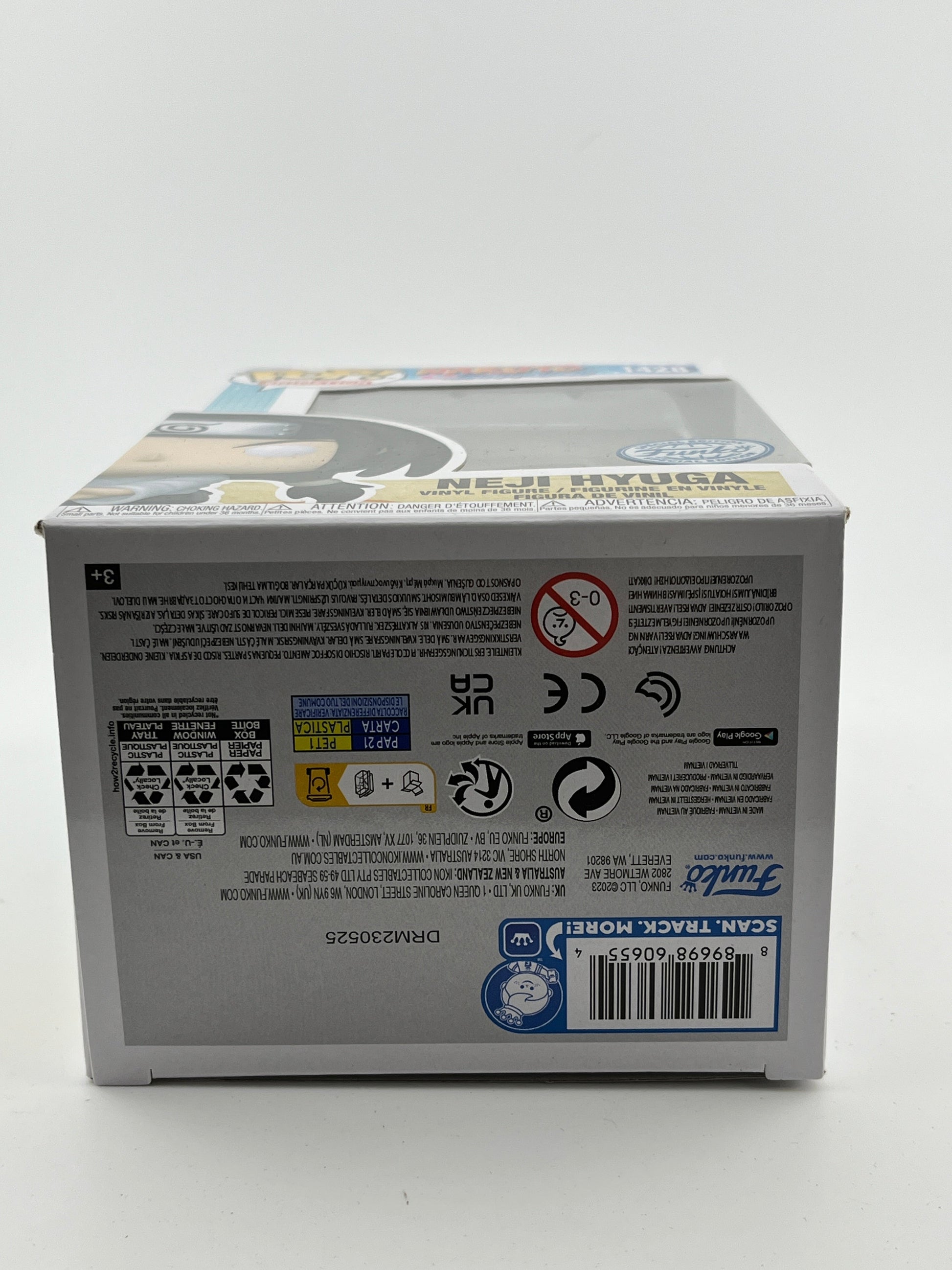 Funko POP! Animation Naruto Shippuden - Neji Hyuga #1428 - Special Edition FRENLY BRICKS - Open 7 Days