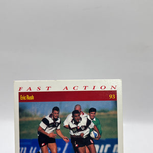 Fast Action Eric Rush Autograph - Rugby Superstars NZ Rugby Union #93 FRENLY BRICKS - Open 7 Days