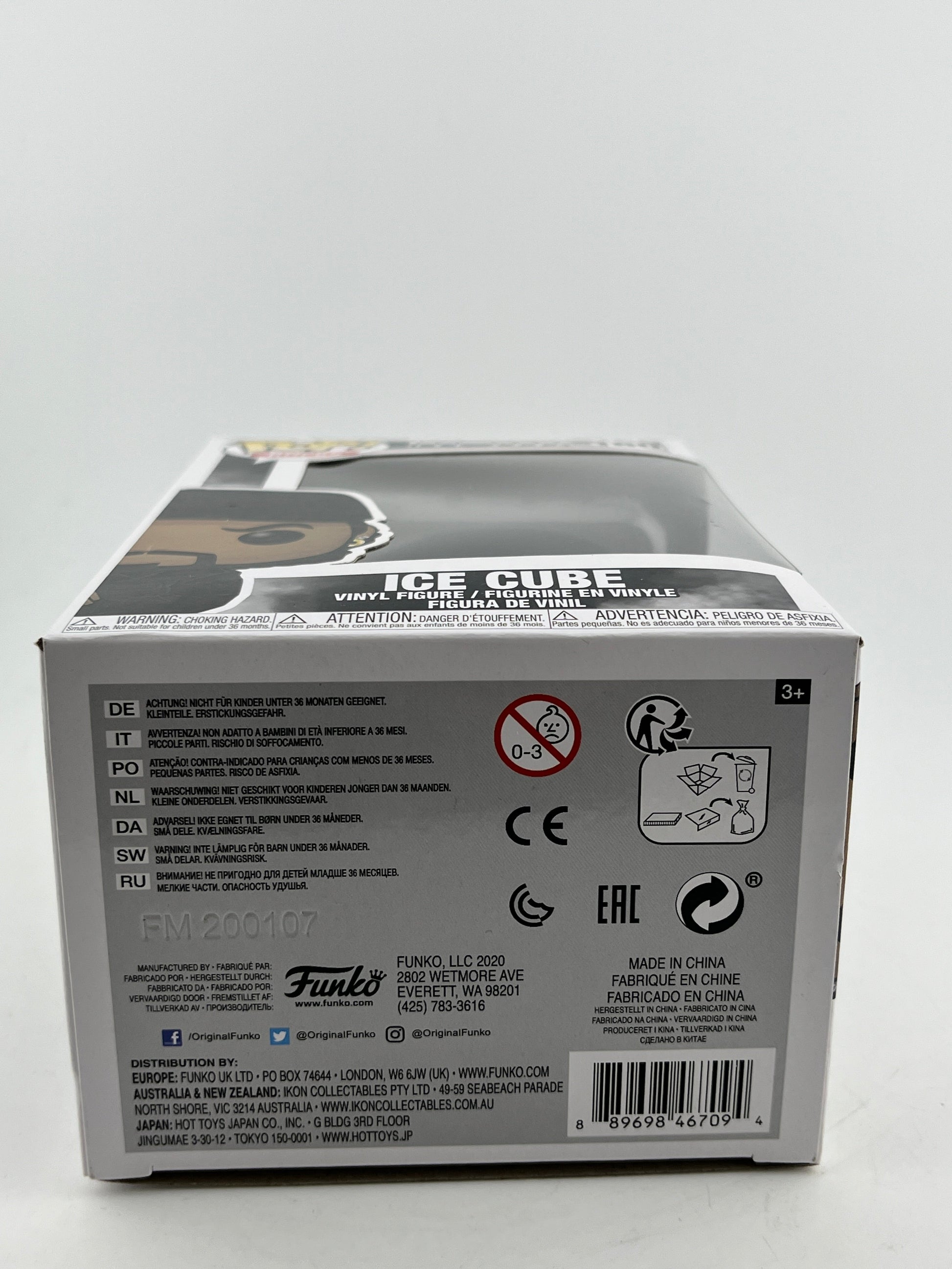 Funko POP! Rocks - Ice Cube #160 - Vinyl Collectable FRENLY BRICKS - Open 7 Days