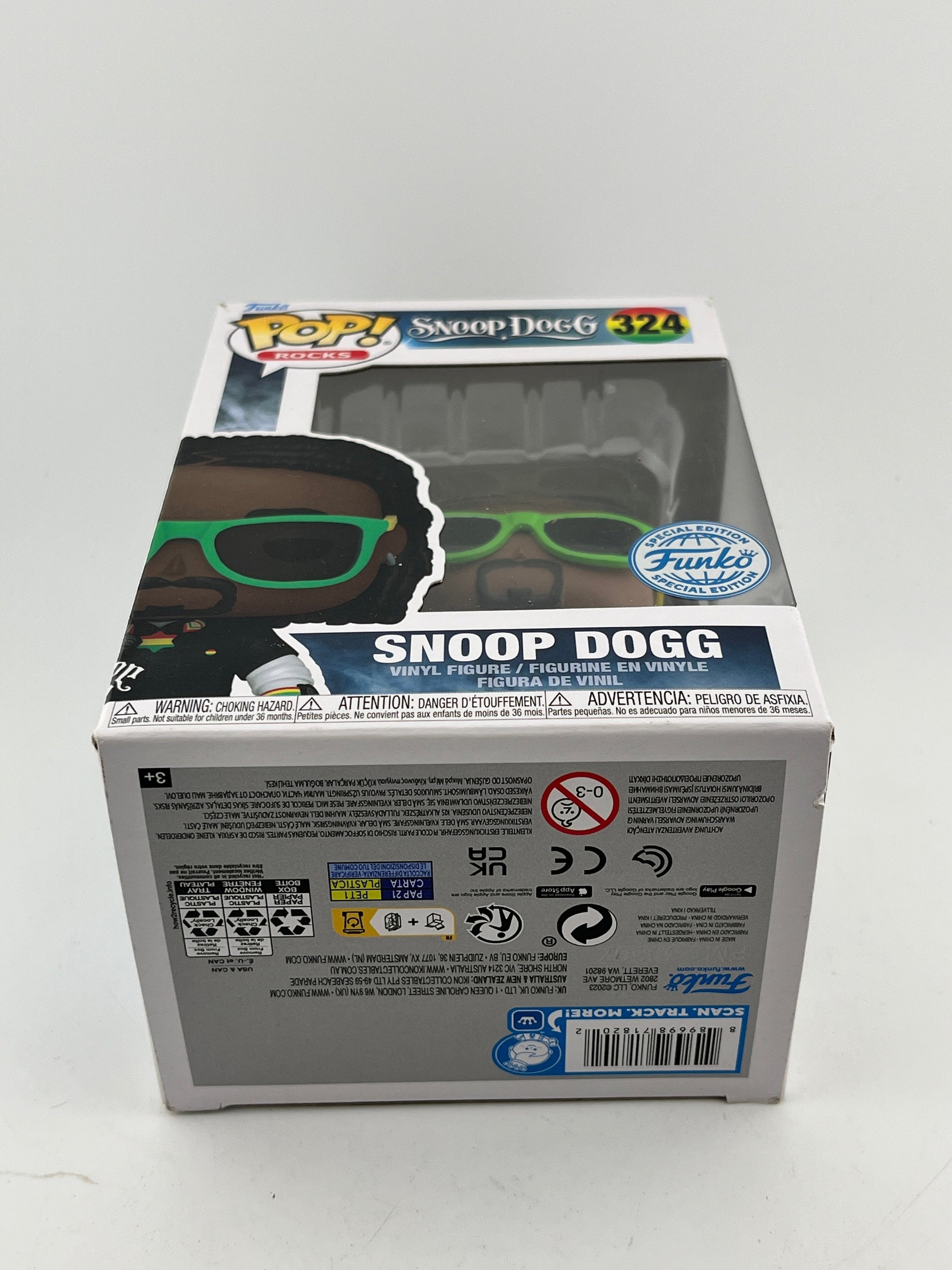 Funko POP! Rocks Snoop Dogg - #324 - Snoop Dogg #324 - Vinyl Collectable FRENLY BRICKS - Open 7 Days
