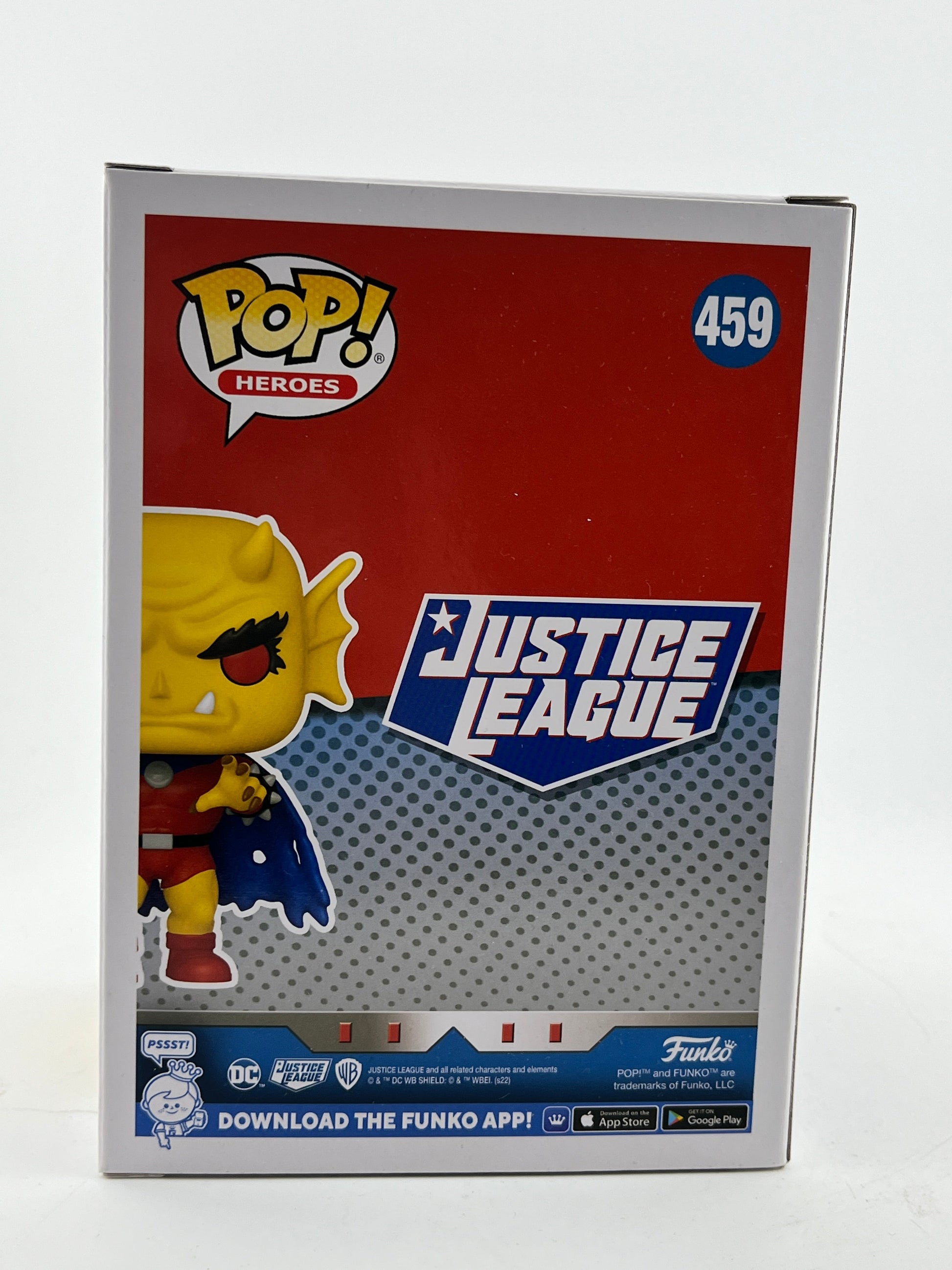 Funko POP! DC Justice League - Etrigan The Demon #459 - Black Light Chase FRENLY BRICKS - Open 7 Days