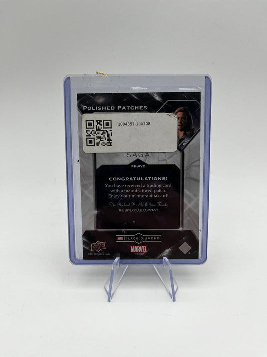 2021 Marvel Black Diamond Polished Patch Thor Chris Hemsworth #PP-Avengers “A” Patch FRENLY BRICKS - Open 7 Days