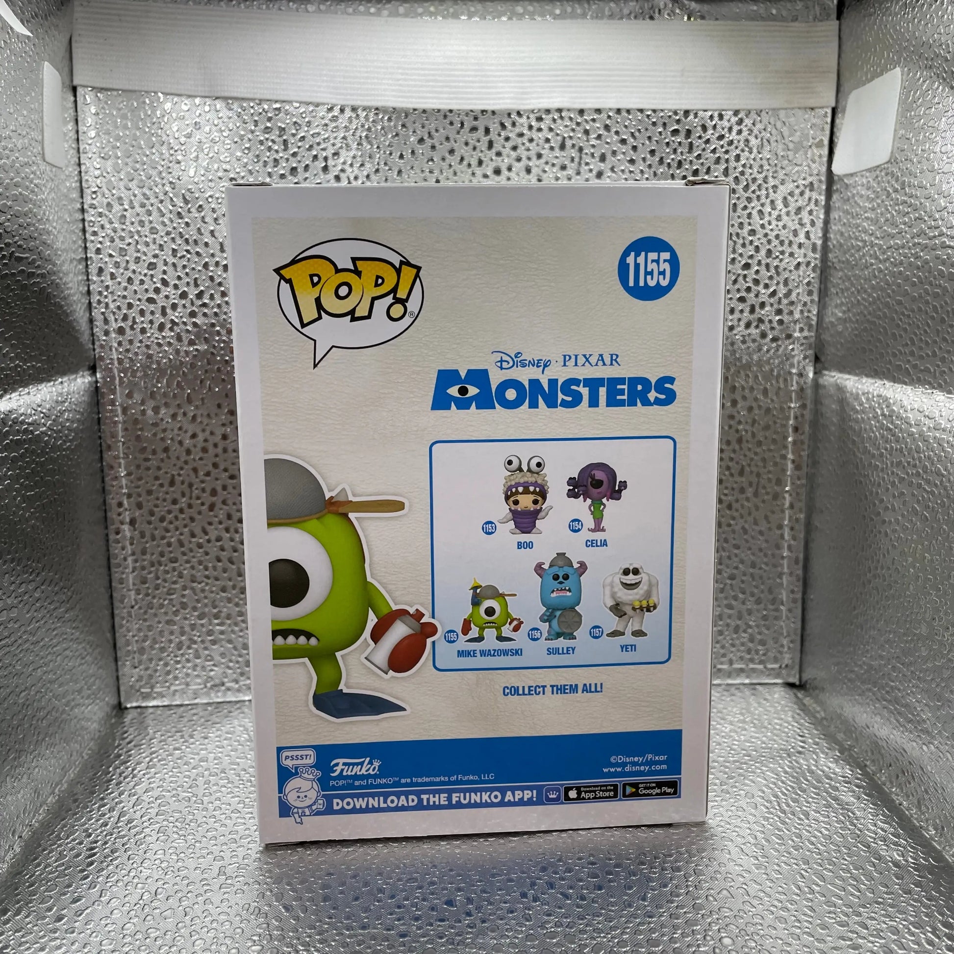 Funko Pop Disney Monsters inc Mike Wazowski 20th Anniv #1155 Vinyl Figure FRENLY BRICKS - Open 7 Days