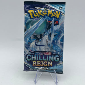 Pokemon TCG - Sword & Shield Chilling Reign  Booster Pack X5 - Art Set Sealed FRENLY BRICKS - Open 7 Days