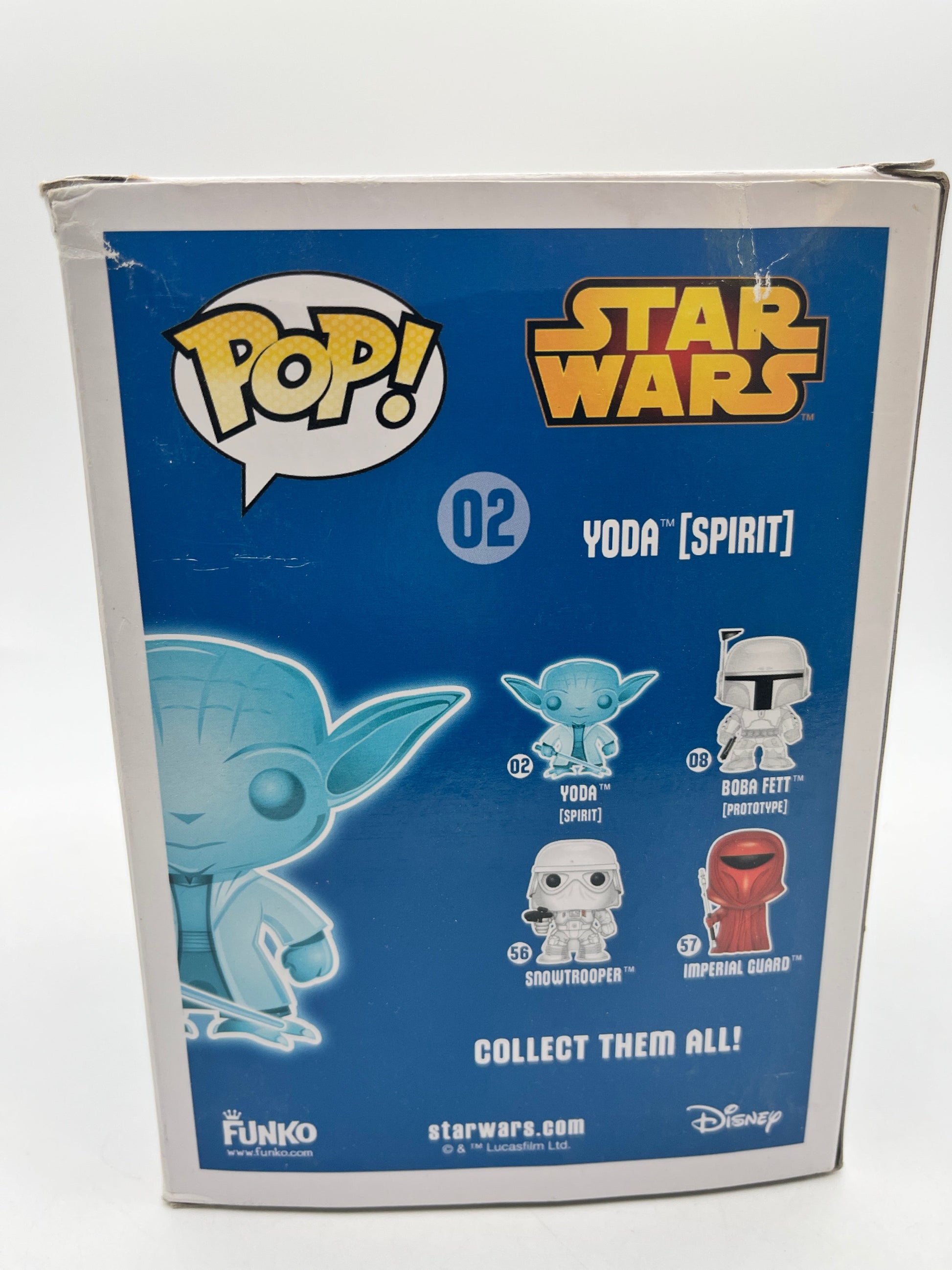 Funko POP! Star Wars - Yoda [ Spirit ] #02 - Glow In the Dark Vinyl FRENLY BRICKS - Open 7 Days
