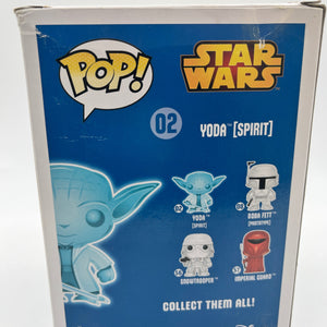 Funko POP! Star Wars - Yoda [ Spirit ] #02 - Glow In the Dark Vinyl FRENLY BRICKS - Open 7 Days