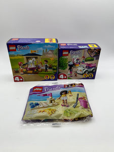 Lego Friends Bundle 30100, 41439, and 41696