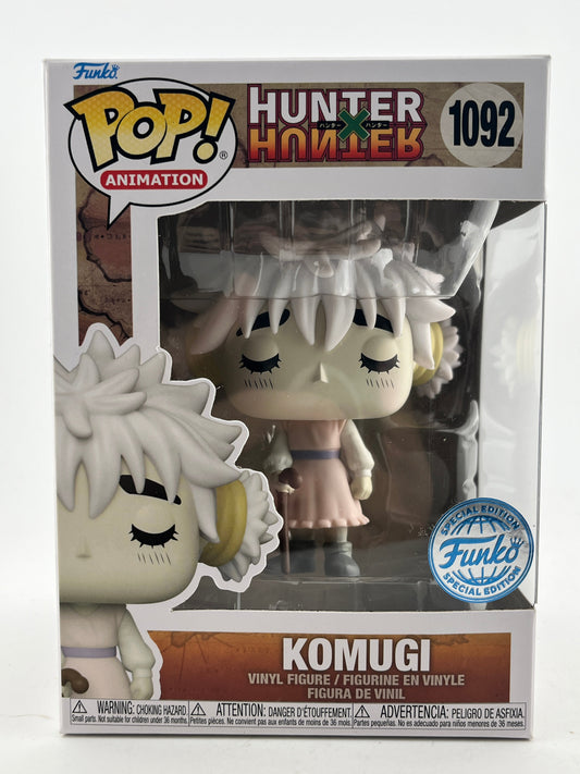 Funko POP! Animation Hunter X Hunter - Komugi #1092 - Special Edition FRENLY BRICKS - Open 7 Days