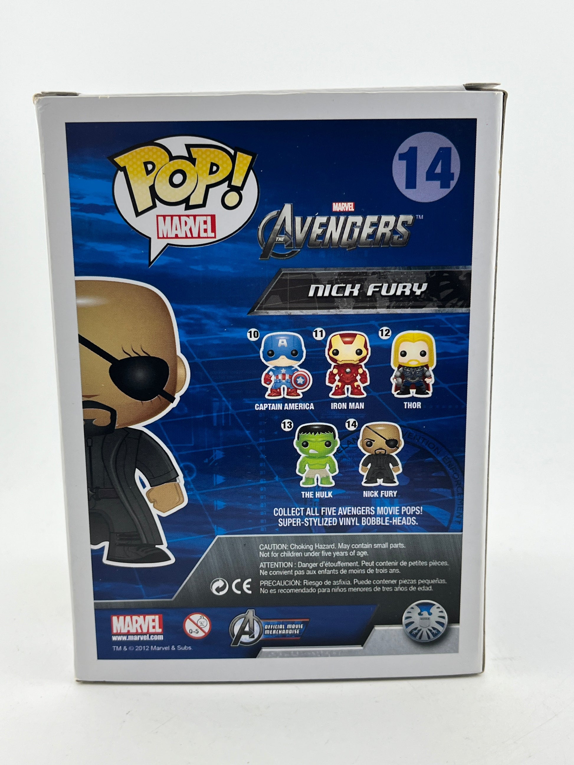 Funko POP! Marvel Avengers - Nick Fury #14 - Vinyl Collectable FRENLY BRICKS - Open 7 Days