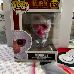 Funko Pop Vinyl Movies Kubo and the Two Strings Monkey #652 FRENLY BRICKS - Open 7 Days