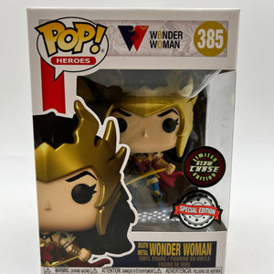 Funko POP! DC Heroes W8NDER W0MAN Death Metal Wonder Woman #385 - Glow Chase LE FRENLY BRICKS - Open 7 Days