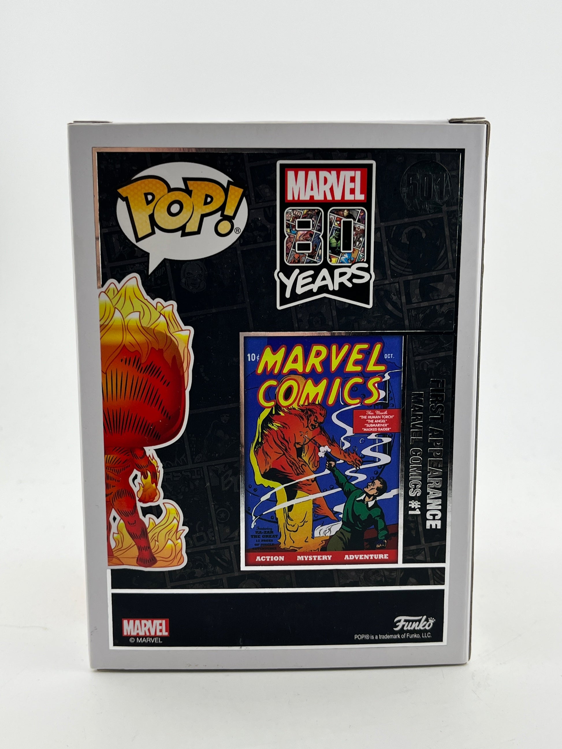 Funko POP! Marvel 80 Years - The Original Human Torch #501 - Vinyl Collectable FRENLY BRICKS - Open 7 Days