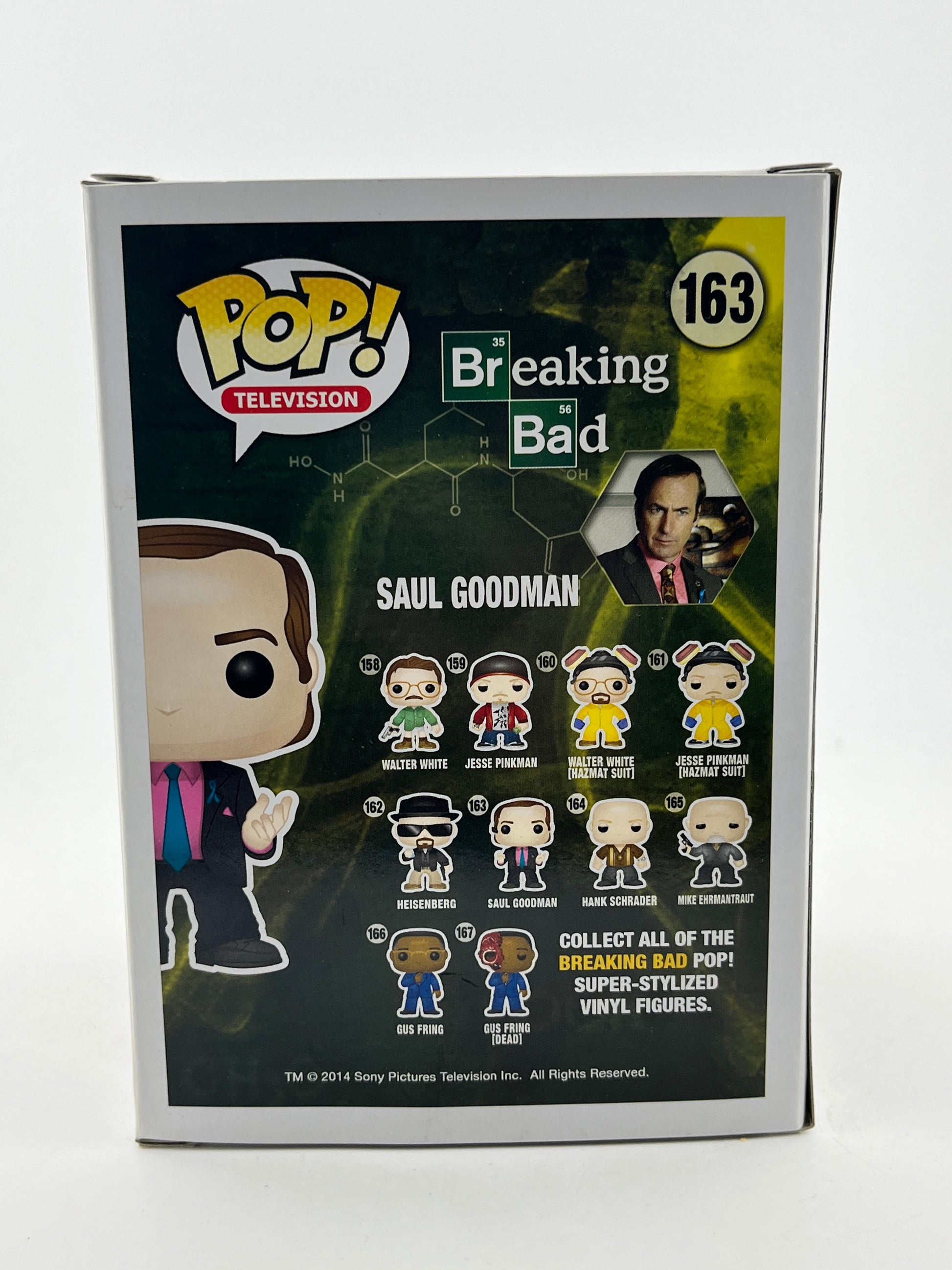 Funko POP! Television Breaking Bad - Saul Goodman #163 - Vinyl Collectable FRENLY BRICKS - Open 7 Days