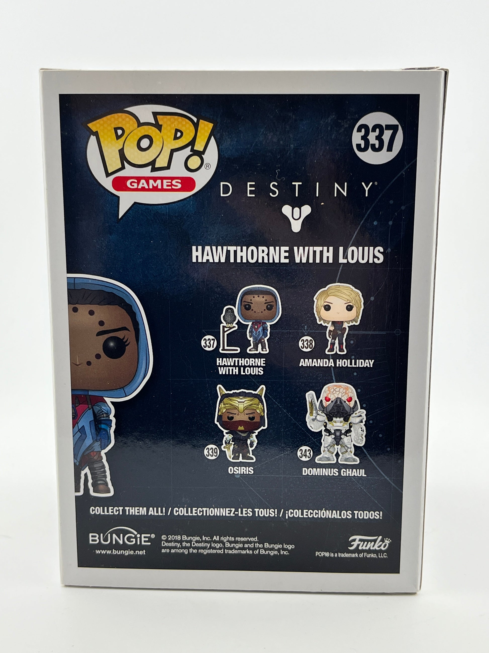 Funko POP! Games Destiny - Hawthorne With Louis #337 - Vinyl Collectable FRENLY BRICKS - Open 7 Days
