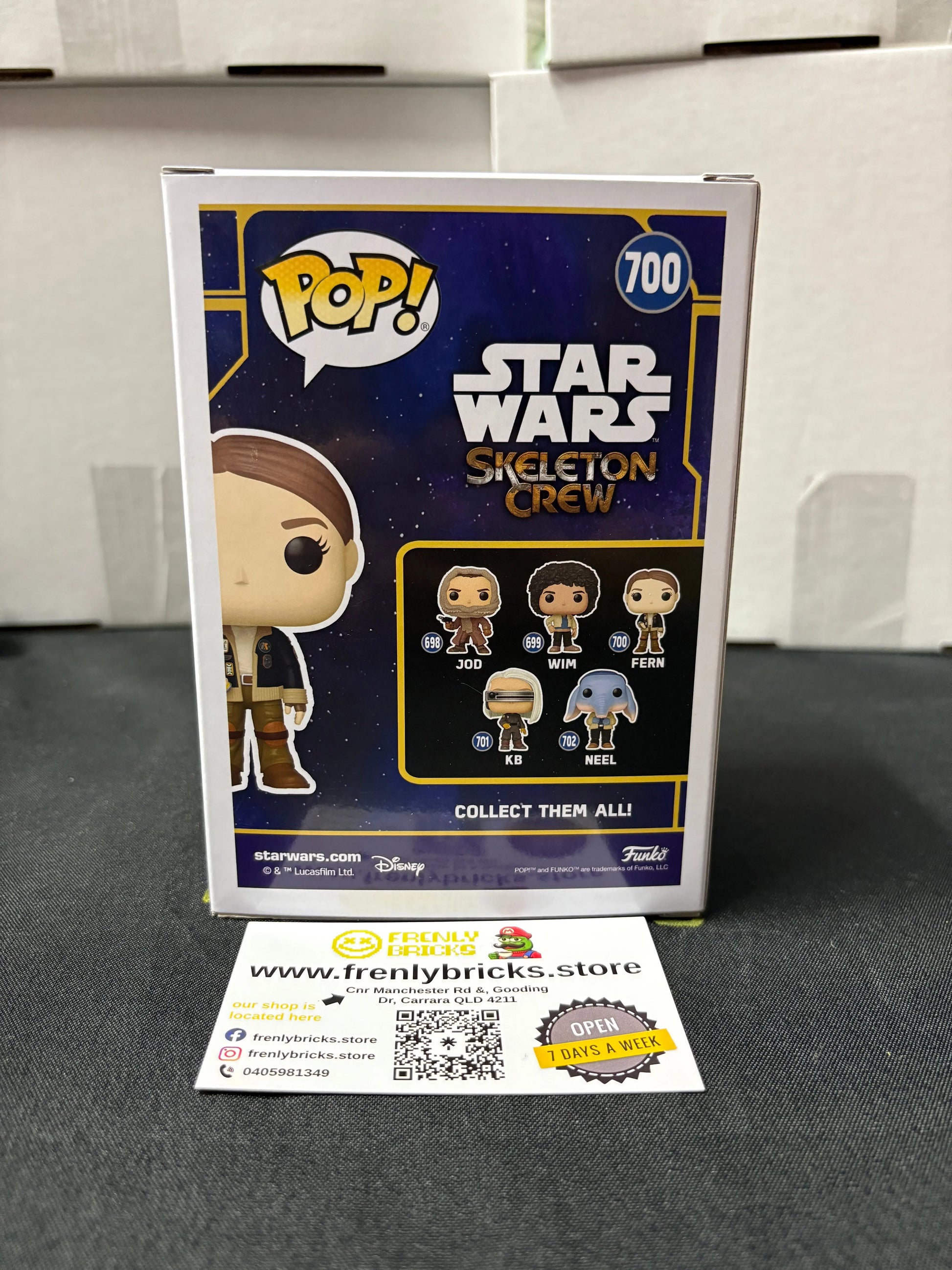 FUNKO Pop Vinyl Fern #700 FRENLY BRICKS - Open 7 Days