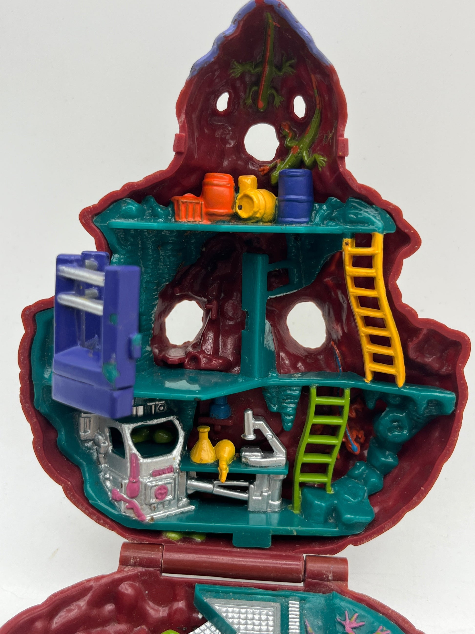 Vintage 1993 Mighty Max Blows Up Dino Lab InComplete Figure Playset Bluebird FRENLY BRICKS - Open 7 Days