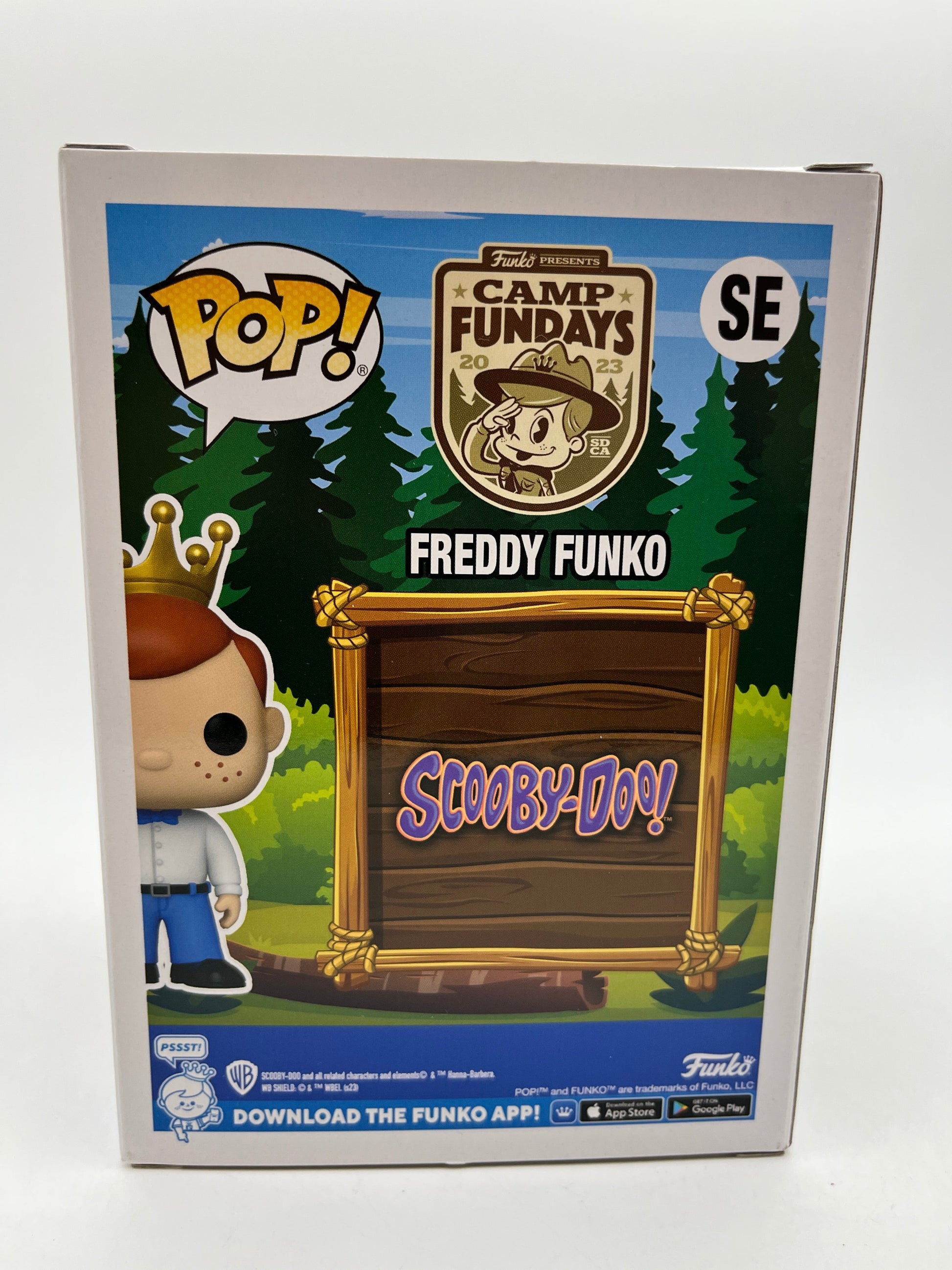 Funko POP! Camp Fundays Freddy Funko - Special Edition - Flocked FRENLY BRICKS - Open 7 Days