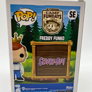 Funko POP! Camp Fundays Freddy Funko - Special Edition - Flocked FRENLY BRICKS - Open 7 Days