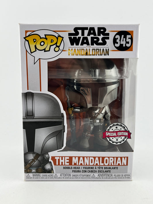 Funko POP! Star Wars The Mandalorin - #345 The Mandalorin- Special Edition FRENLY BRICKS - Open 7 Days
