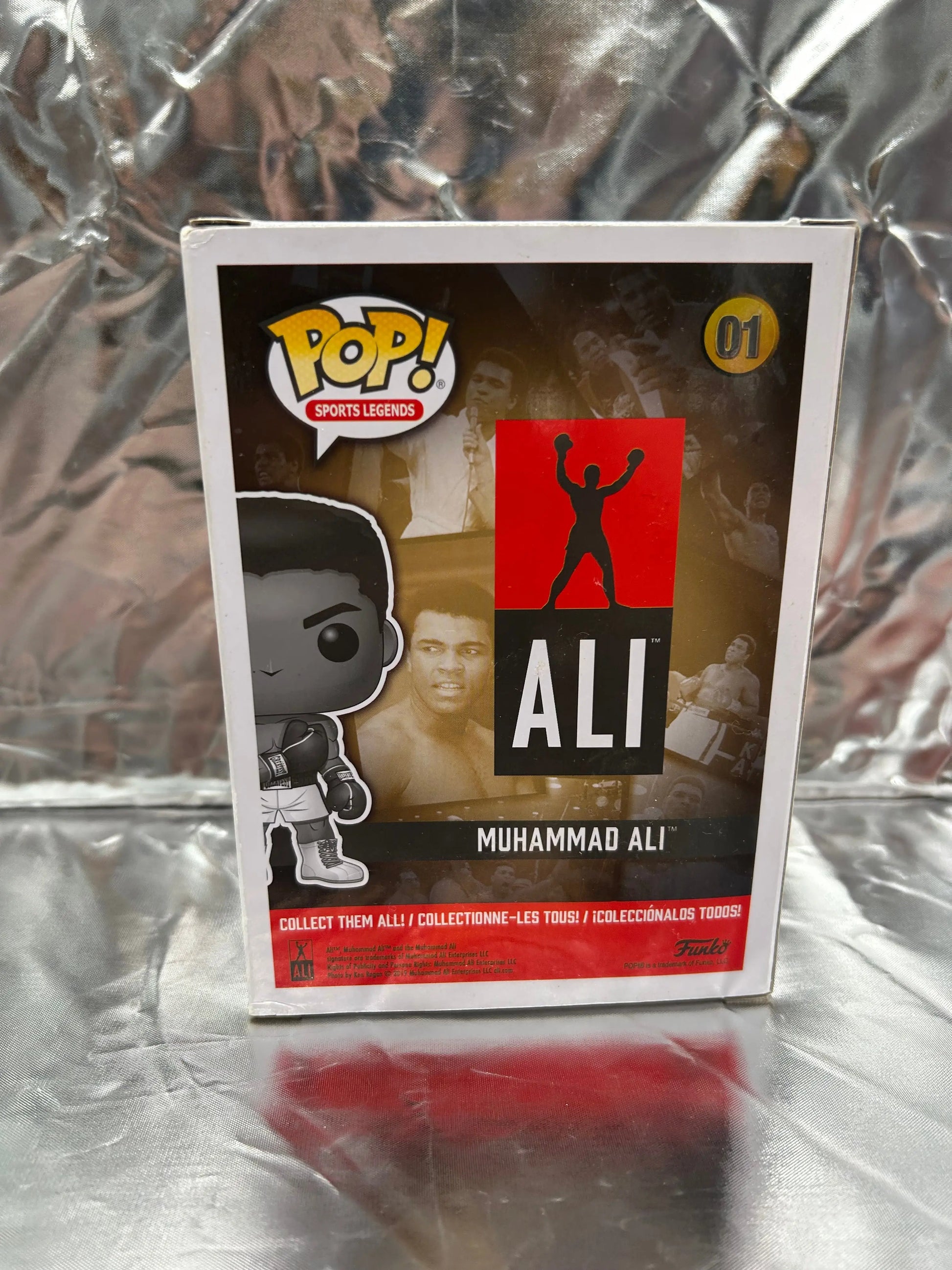 Funko Pop Vinyl #01 muhammad Ali FRENLY BRICKS - Open 7 Days