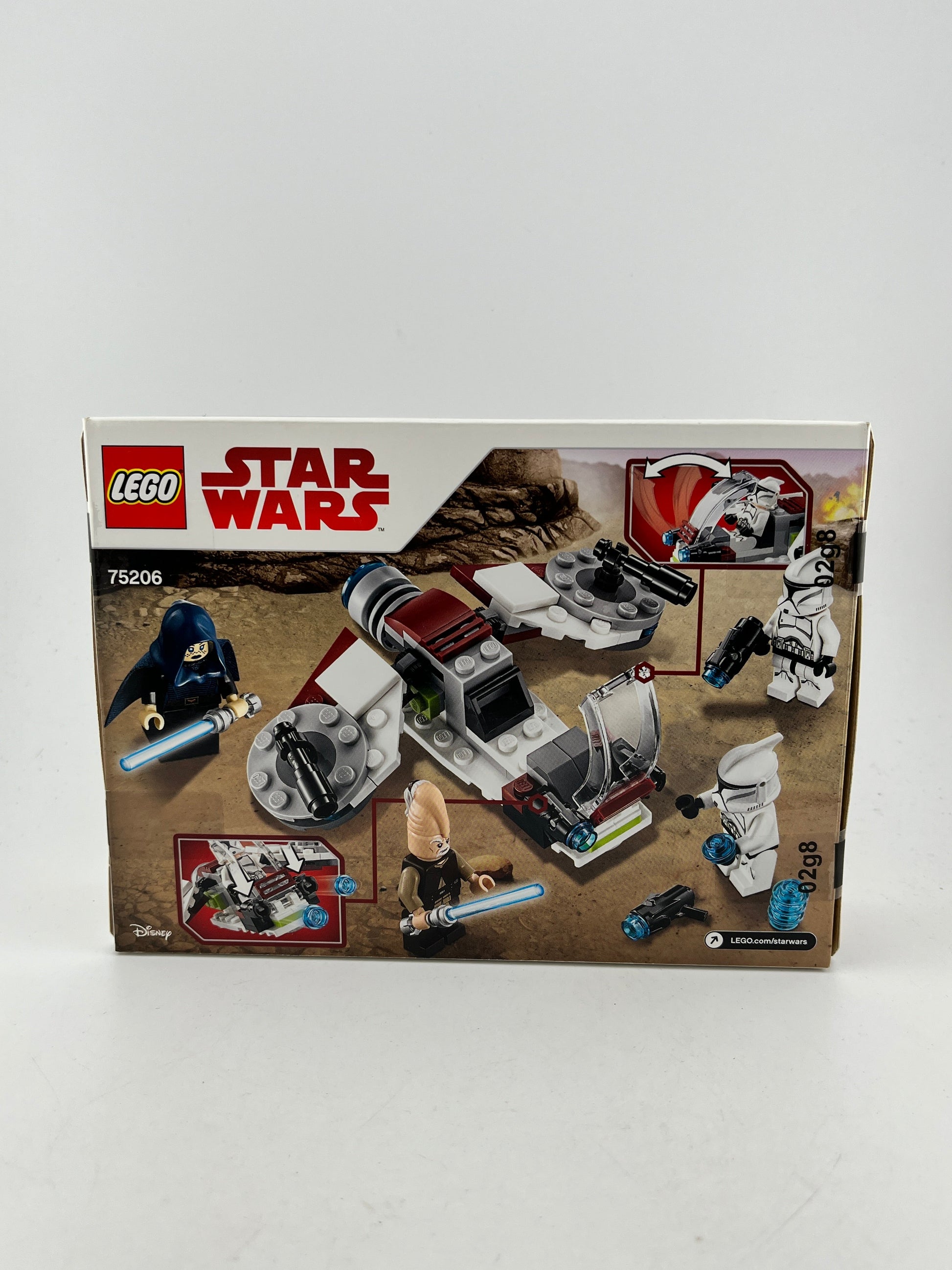 Lego Star Wars - Jedi And Clone Troopers Battle Pack 75206 - Sealed FRENLY BRICKS - Open 7 Days
