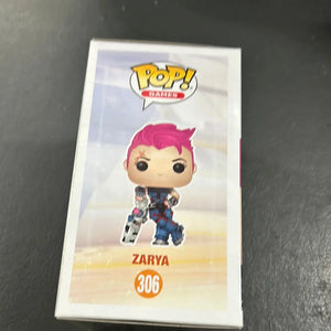 Funko Pop Games Overwatch #306 Zarya Vinyl FRENLY BRICKS - Open 7 Days