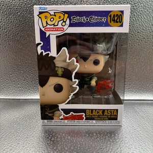 Funko pop Vinyl #1420 Black CloverBlack Asta FRENLY BRICKS - Open 7 Days