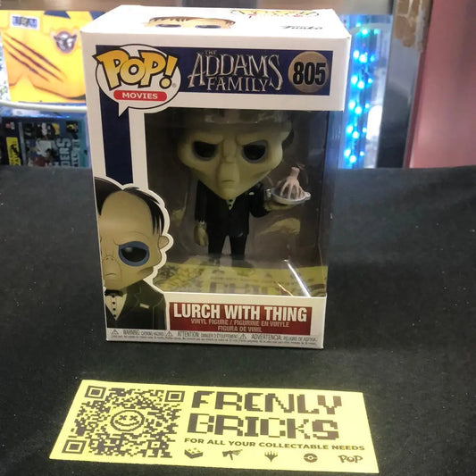 Funko Pop! The Addams Family - Lurch w/Thing Vinyl Figure #805 FRENLY BRICKS - Open 7 Days