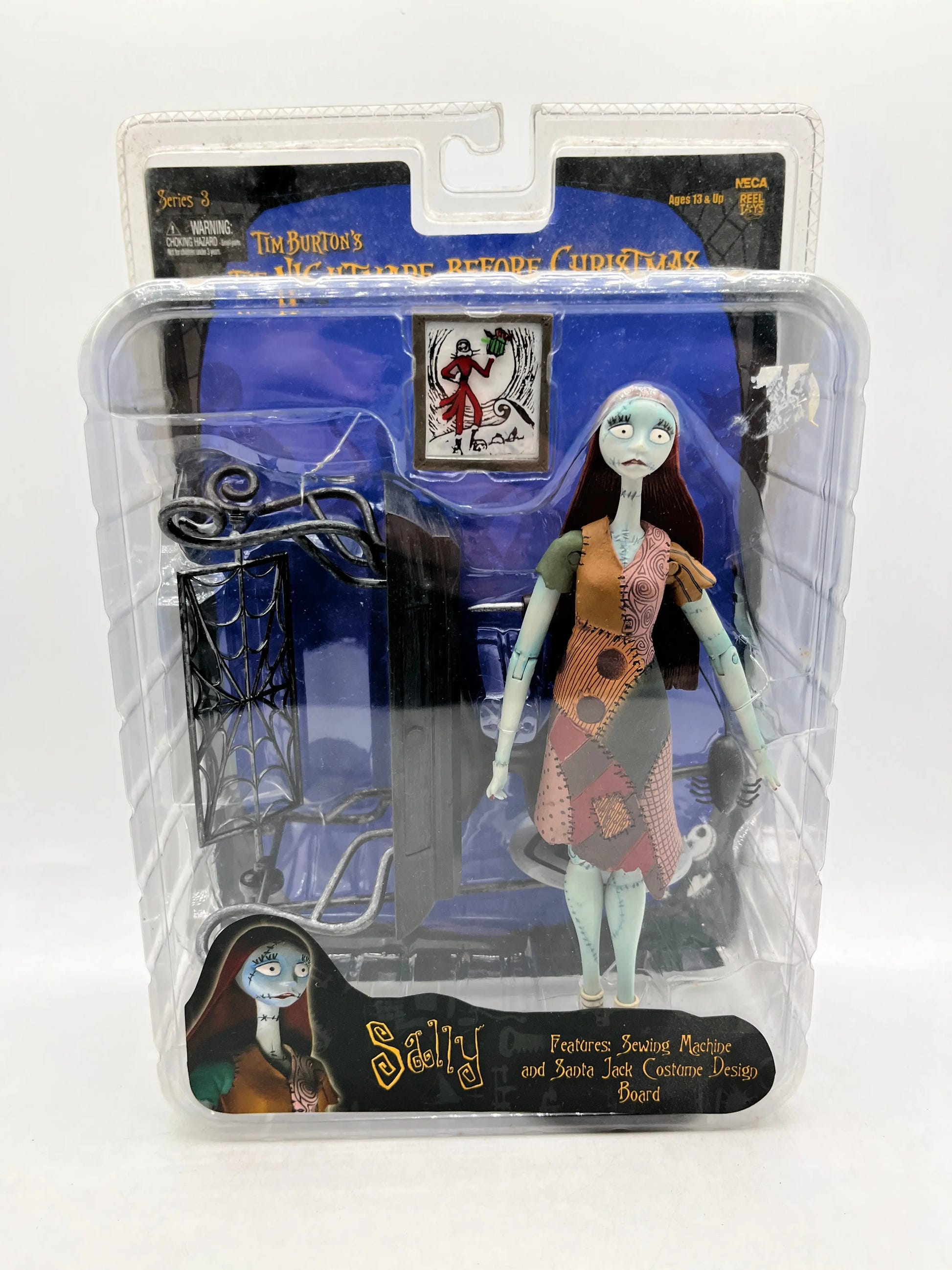 NECA Tim Burton’s The Nightmare Before Christmas - Sally Snow Machine - Sealed FRENLY BRICKS - Open 7 Days image 1