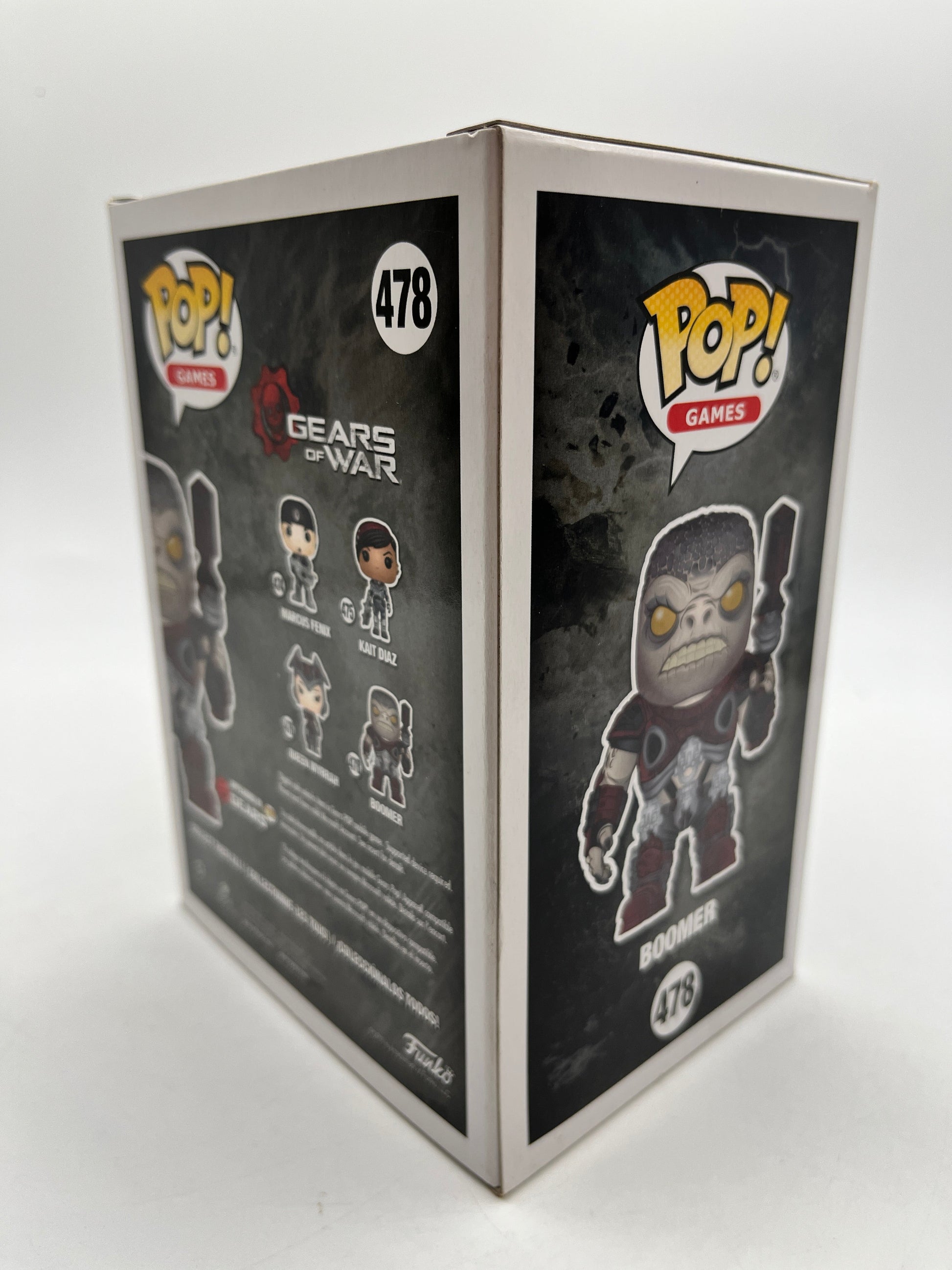 Funko POP! Games Gears Of War - Boomer #478 - Code Inside - Vinyl Collectable FRENLY BRICKS - Open 7 Days