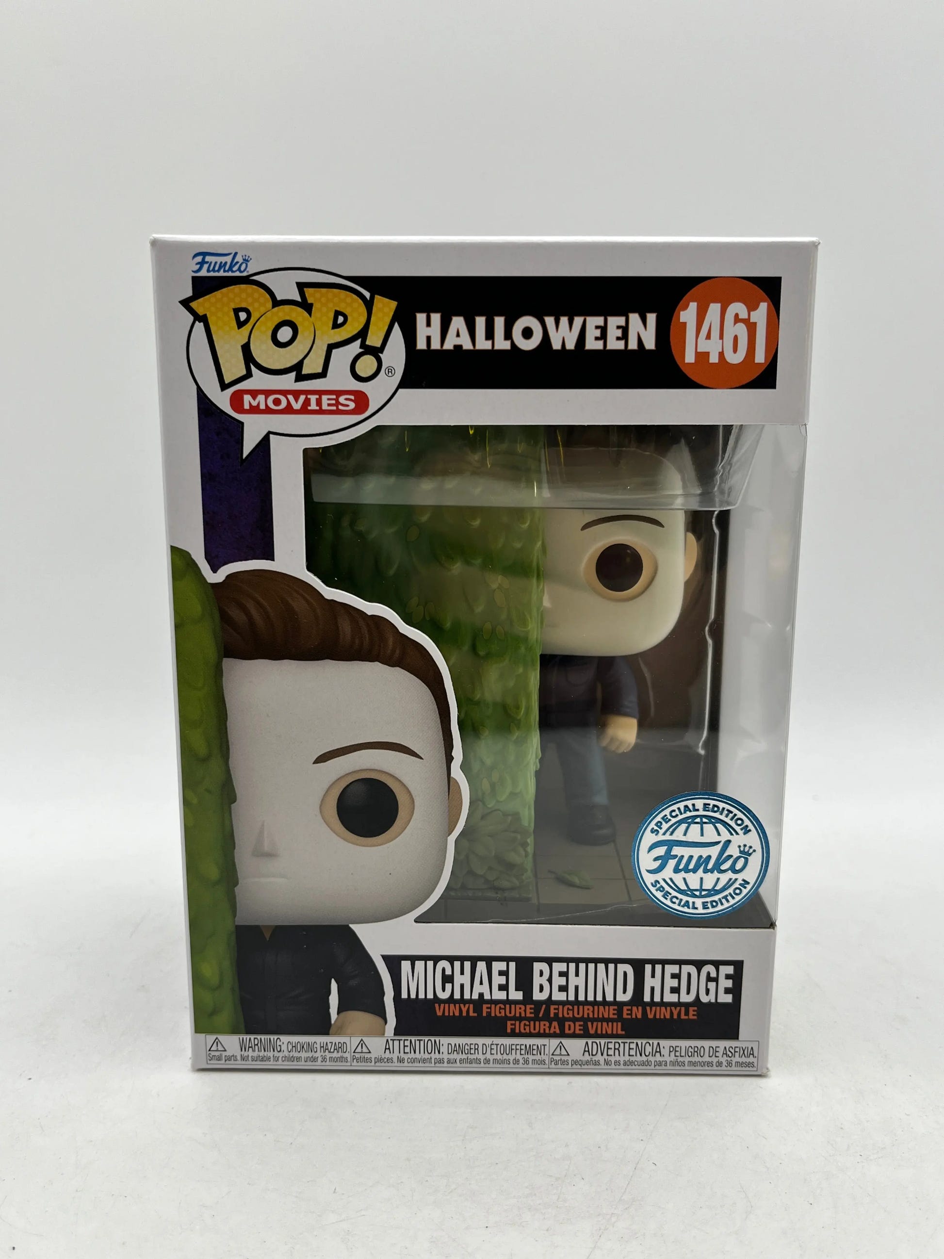 Funko POP! Movies Halloween - Micheal Behind Hedge #1461 - Special Edition FRENLY BRICKS - Open 7 Days image 1