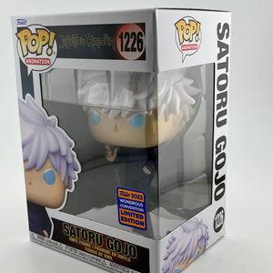 Funko POP! Animation JuJuTsu Kaisen - Satoru GoJo #1226 - Wondrous Convention Limited Edition FRENLY BRICKS - Open 7 Days