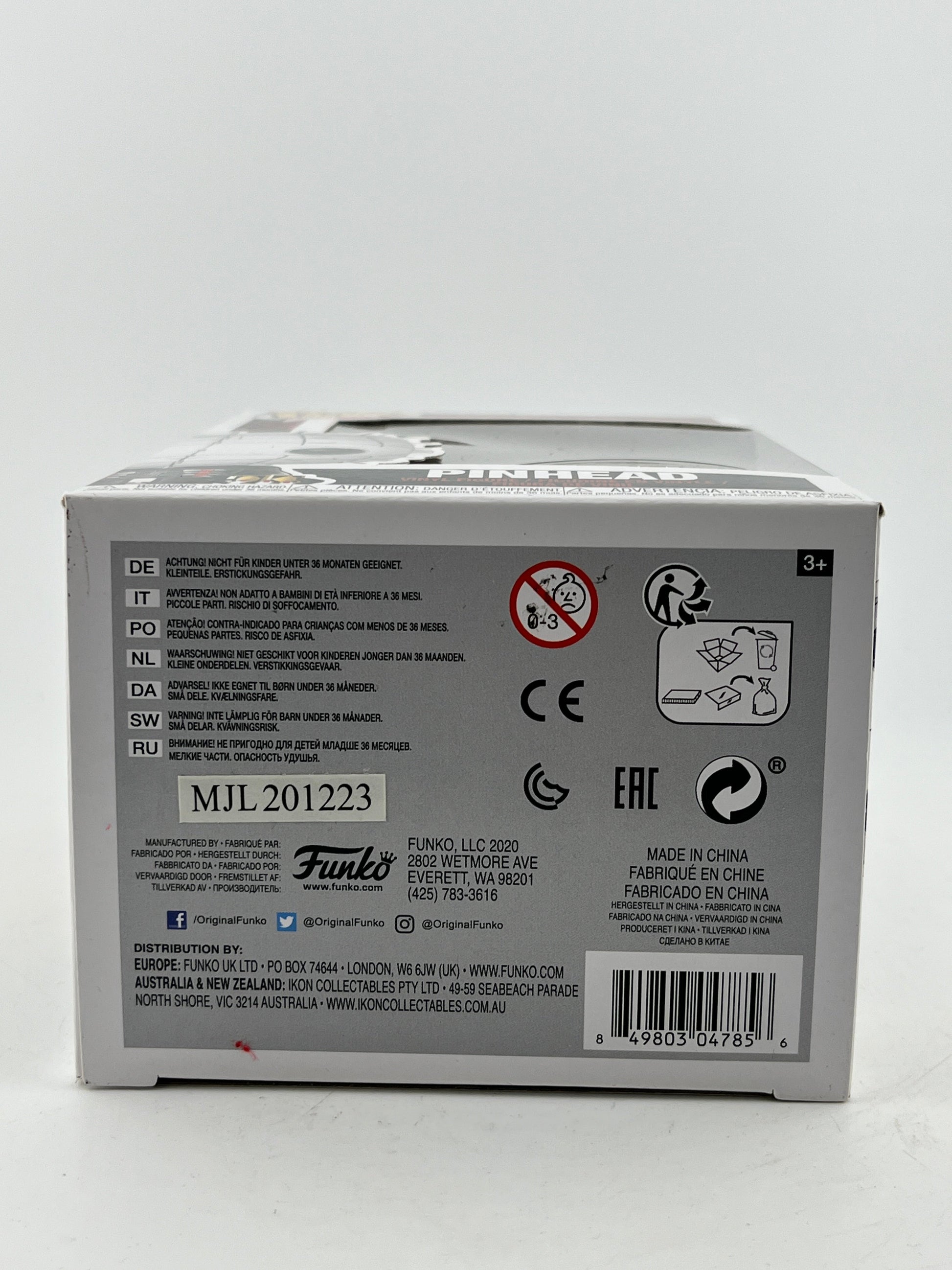 Funko POP! Movies Hell Raiders 3 - Pinhead #134 - Vinyl Collectable FRENLY BRICKS - Open 7 Days