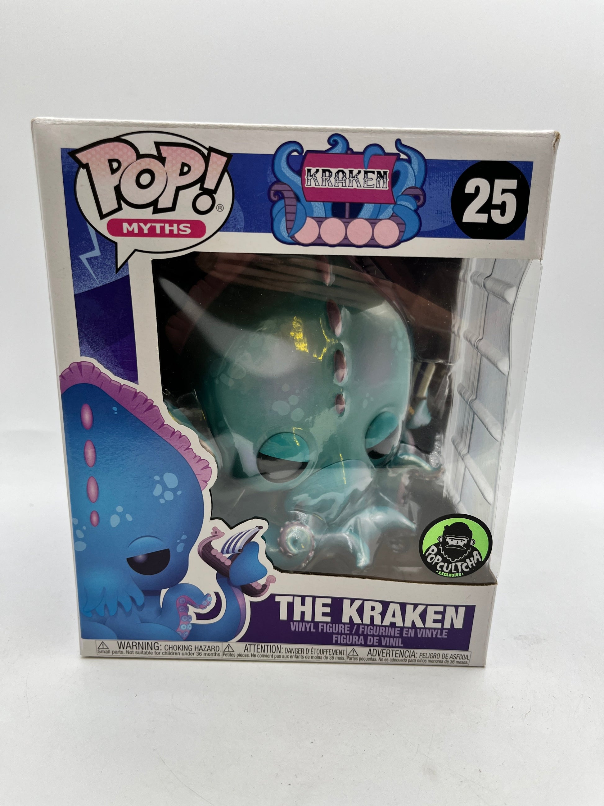 Funko POP! Myths Kraken - The Kraken #25 - Exclusive FRENLY BRICKS - Open 7 Days