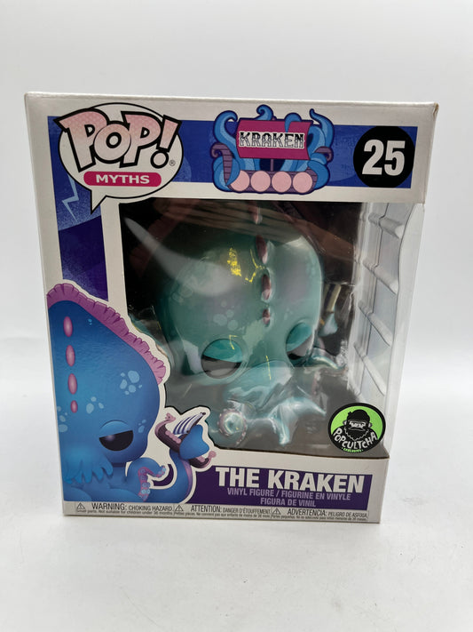 Funko POP! Myths Kraken - The Kraken #25 - Exclusive FRENLY BRICKS - Open 7 Days