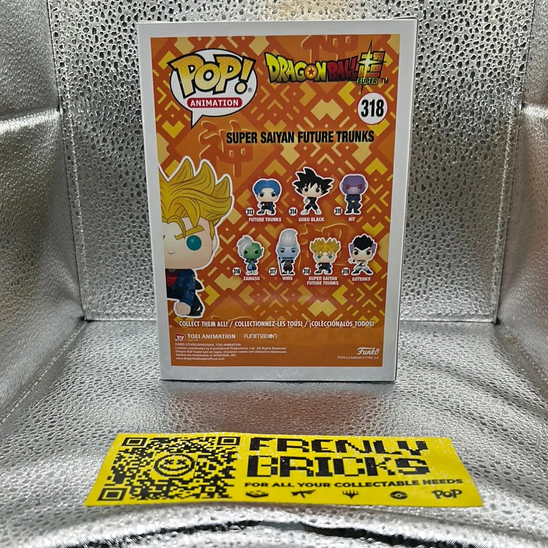 Pop Vinyl Dragon Ball Super 318 Super Saiyan Future Trunks FRENLY BRICKS - Open 7 Days