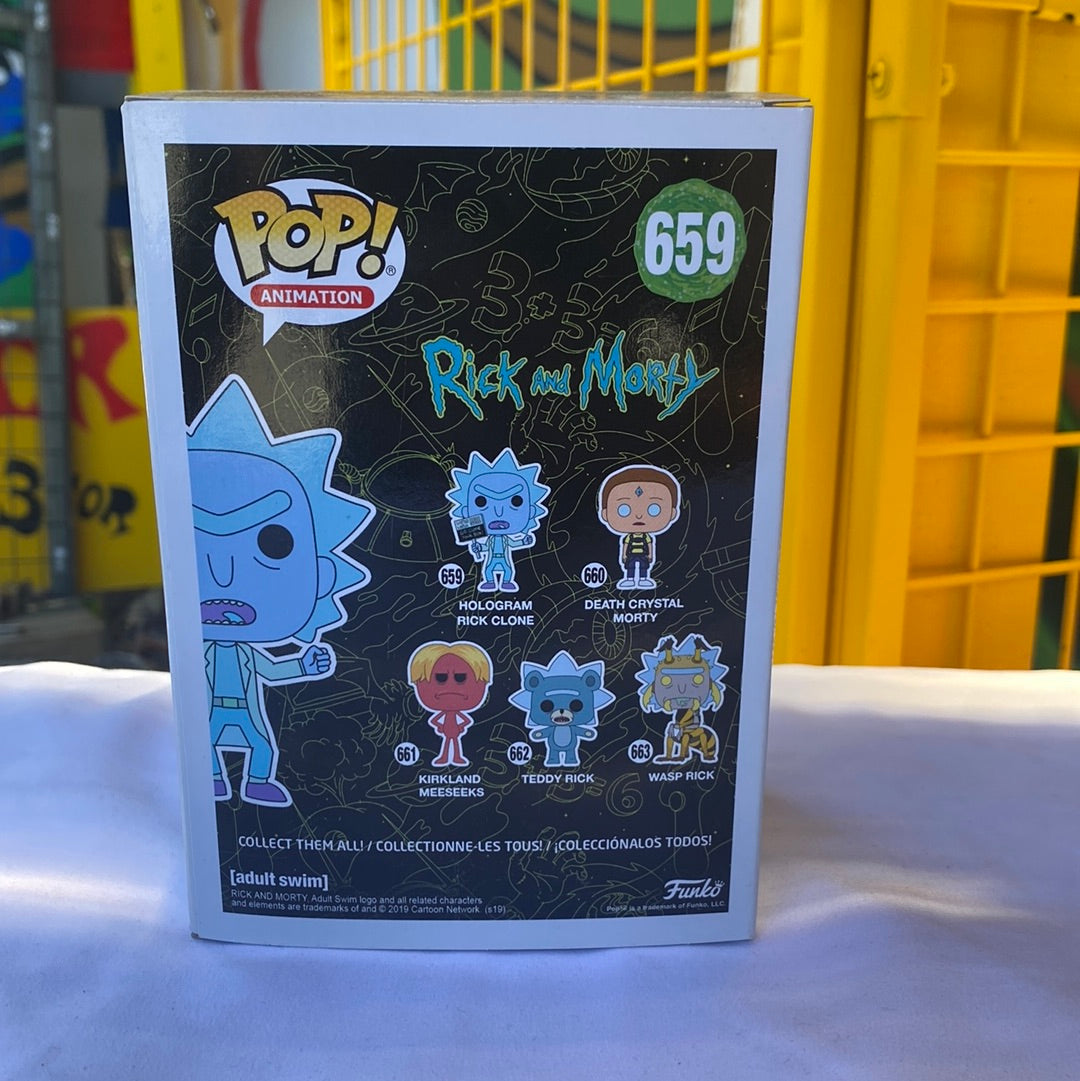 Funko POP! Hologram Rick clone #659 - FRENLY BRICKS - Open 7 Days