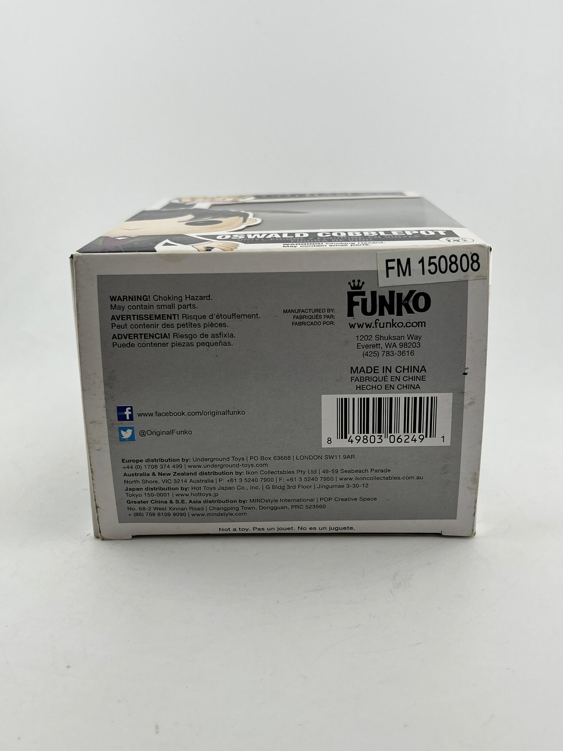 Funko POP! Heroes Gotham Before The Legend - Oswald Cobblepot #78 FRENLY BRICKS - Open 7 Days