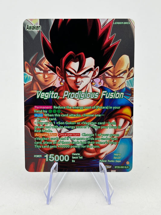 2024 Dragon Ball Super Vegito, Prodigious Fusion Alt Art - Single FRENLY BRICKS - Open 7 Days