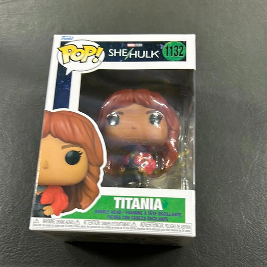 Funko POP! Marvel She-Hulk #1132 Titania FRENLY BRICKS - Open 7 Days