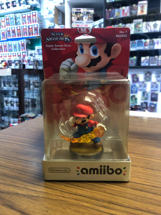 Mario No.1 Amiibo Super Smash Bros Series (Nintendo Switch/3DS/Wii U) FRENLY BRICKS - Open 7 Days