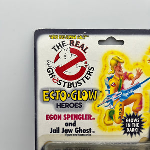 Kenner The Real Ghostbusters: Ecto-Glow Heroes - Egon Spengler and Jail Jaw - Sealed FRENLY BRICKS - Open 7 Days