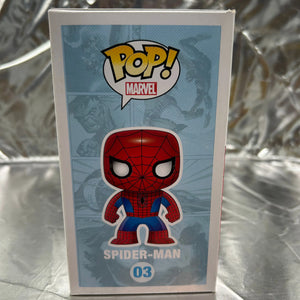 Funko Pop Vinyl #03 Spider-Man FRENLY BRICKS - Open 7 Days