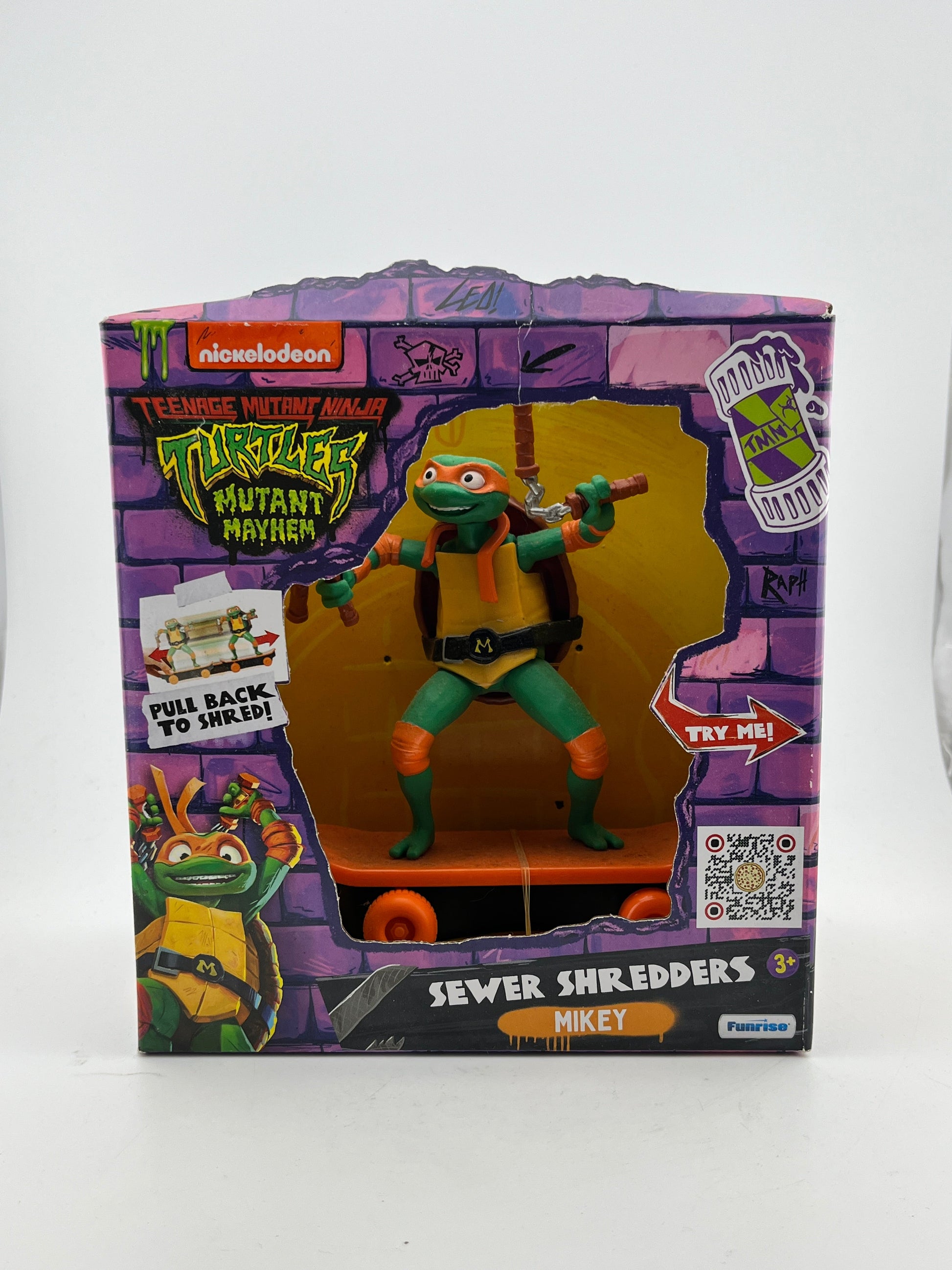 Teenage Mutant Ninja Turtles Mutant Mayhem Sewer Shredders Mikey(Michelangelo) FRENLY BRICKS - Open 7 Days