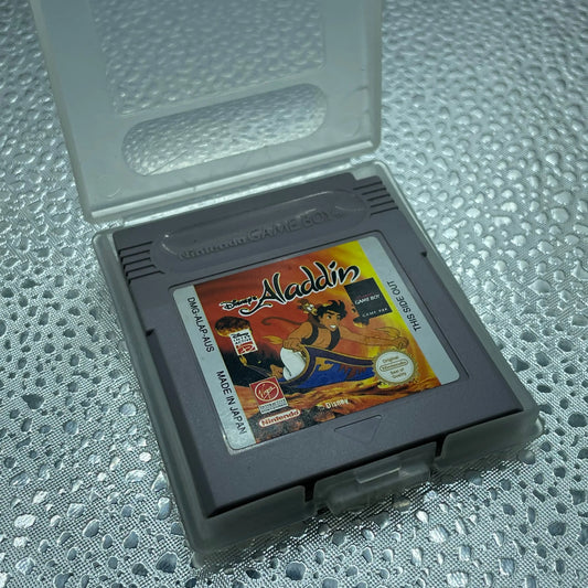 Disney Aladdin Nintendo Gameboy Game Used Tested & Working PAL FRENLY BRICKS - Open 7 Days