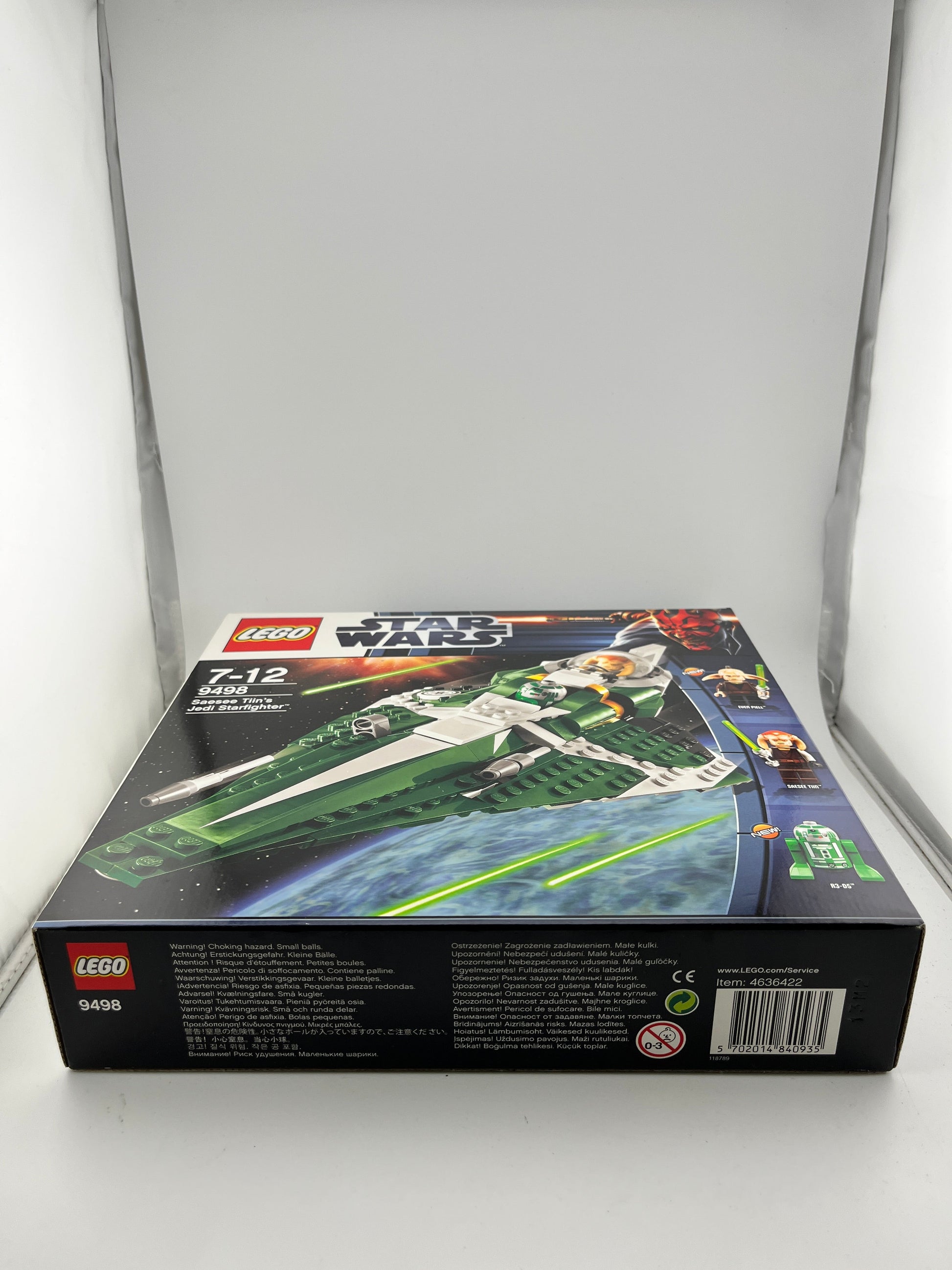 LEGO Star Wars: Saesee Tiin's Jedi Starfighter (9498) - Sealed FRENLY BRICKS - Open 7 Days