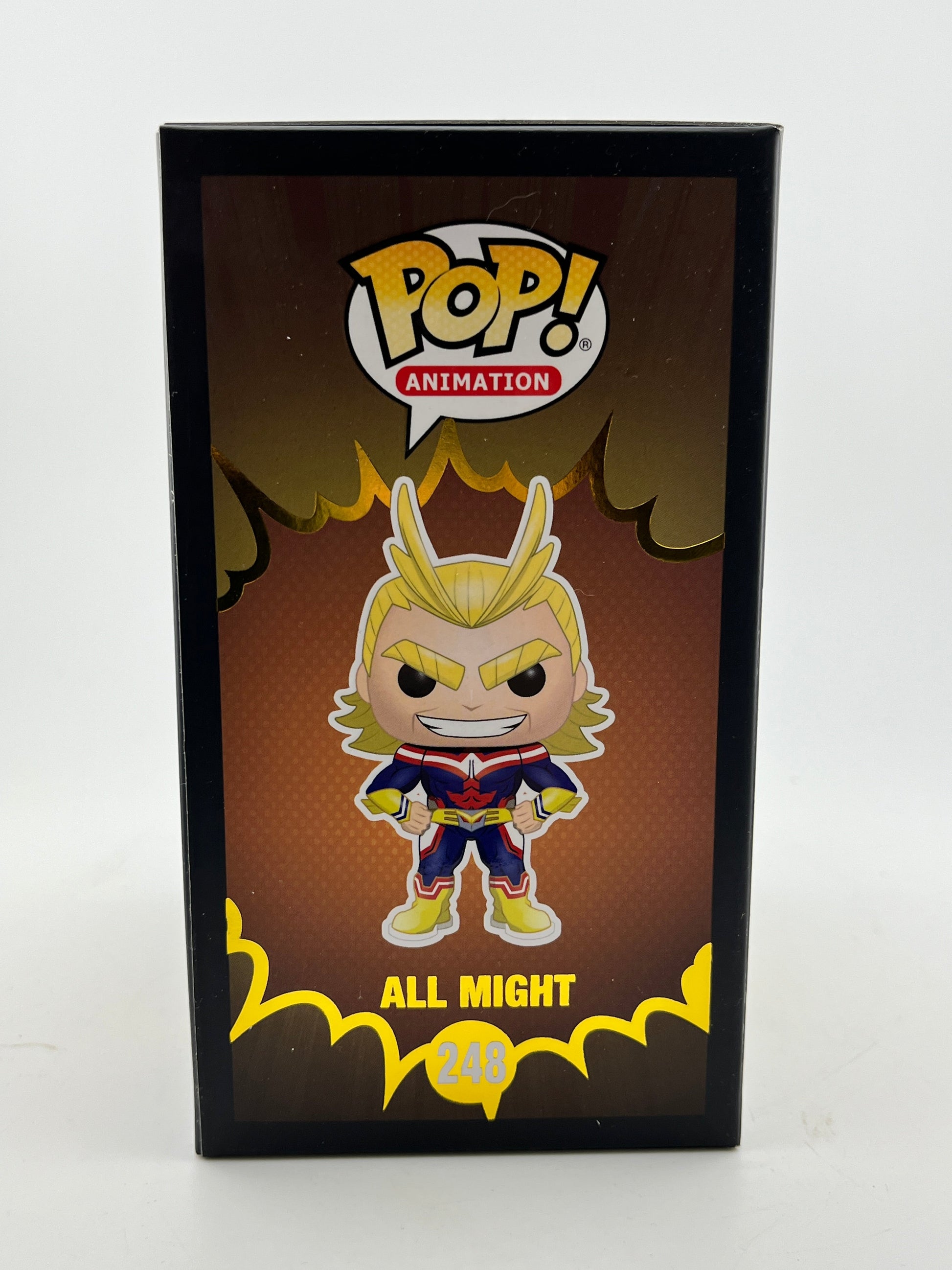 Funko POP! Animation My Hero Academia - All Might #248 - 25th Anniversary FRENLY BRICKS - Open 7 Days