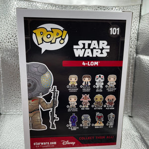 Pop Games Vinyl Figure - Star Wars - 4-Lom # 101 (2016 Galactic Conv Exclusive) FRENLY BRICKS - Open 7 Days