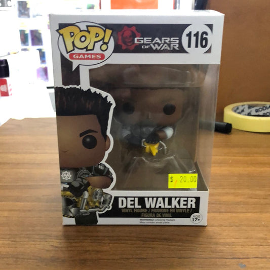 Funko POP! Gears Of War - Del Walker #116 Vinyl Figure FRENLY BRICKS - Open 7 Days