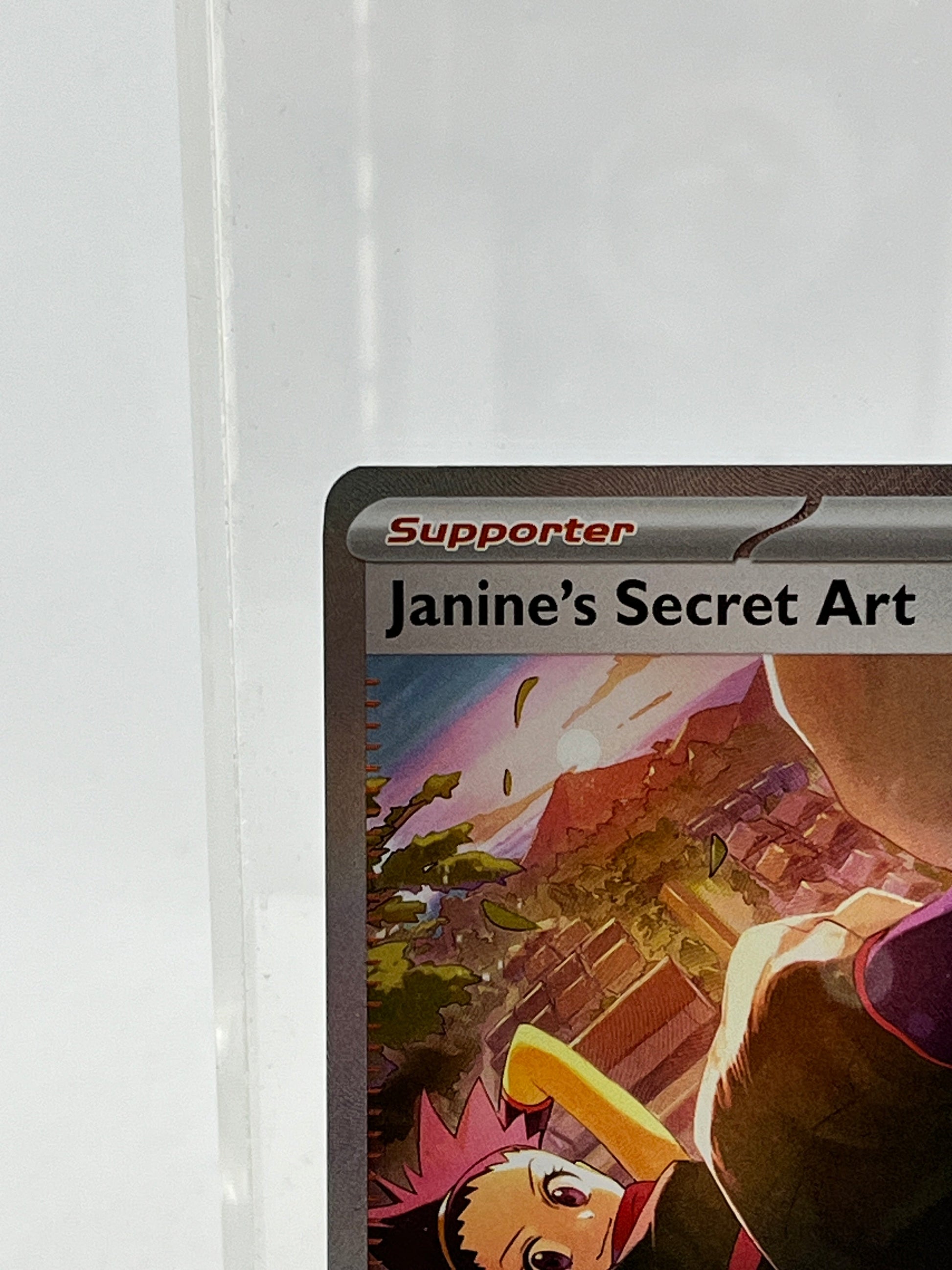 Pokémon - Janine's Secret Art - Prismatic Evolutions Sir 173/131 SV FRENLY BRICKS - Open 7 Days
